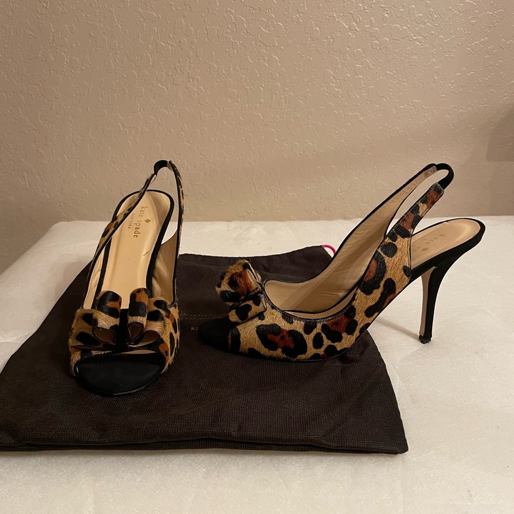 Leopard print Kate Spade Heels